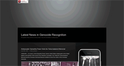 Desktop Screenshot of genocidemonument.com